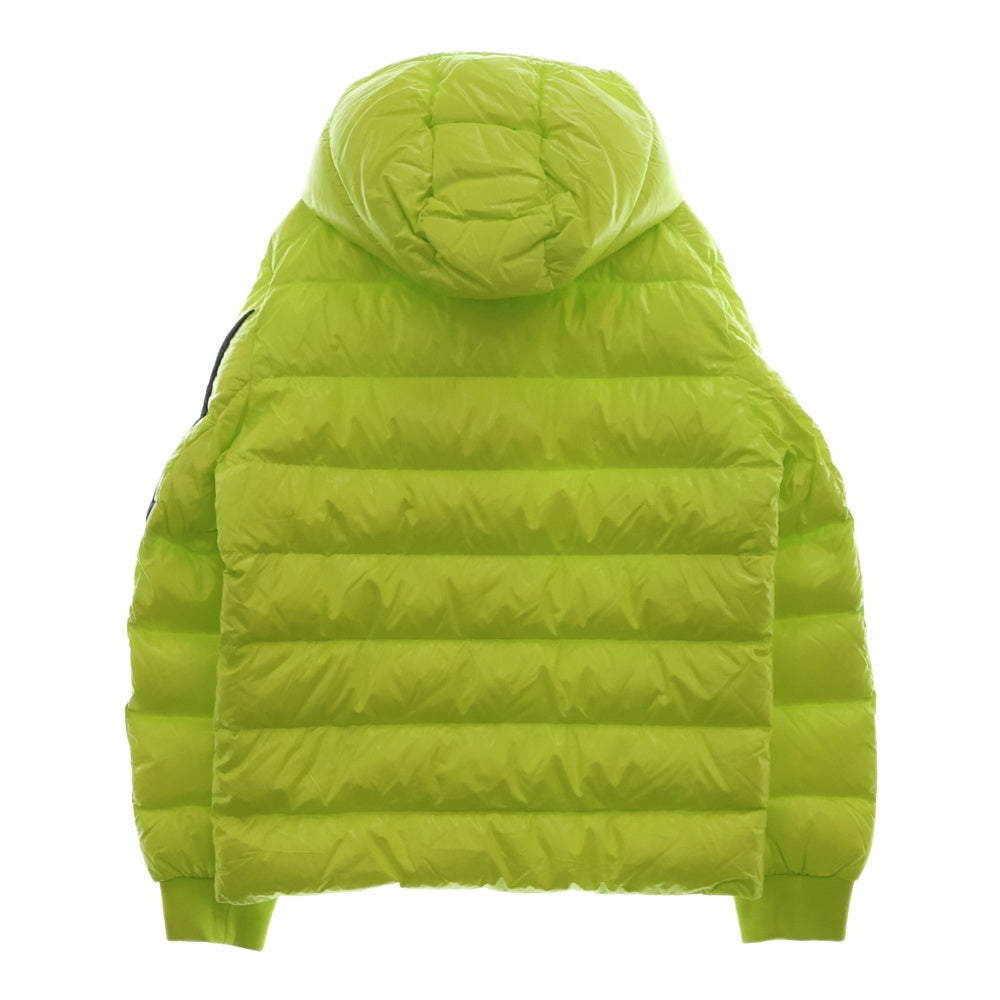 MONCLER(モンクレール) CORYDALE GIUBBOTTO コーリーデール袖ロゴデザインジップアップダウンジャケット グリーン H20911A00101 68950