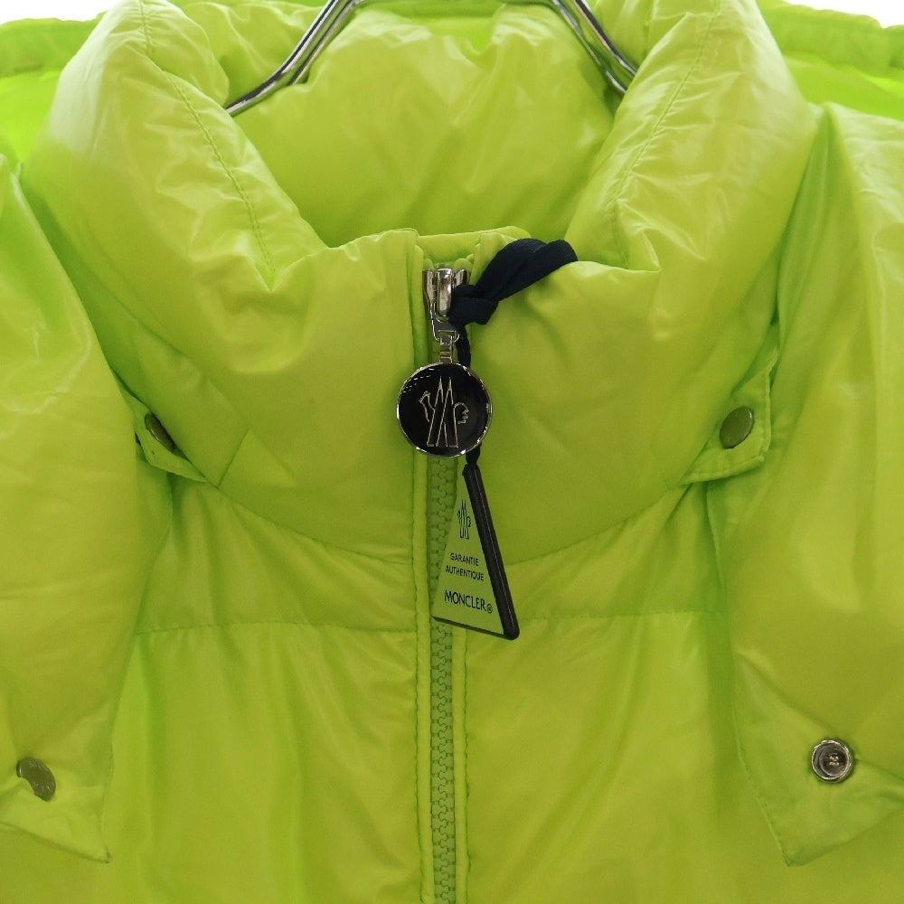 MONCLER(モンクレール) CORYDALE GIUBBOTTO コーリーデール袖ロゴデザインジップアップダウンジャケット グリーン H20911A00101 68950