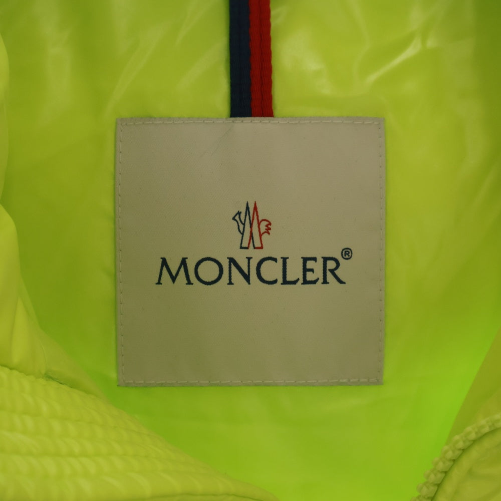 MONCLER(モンクレール) CORYDALE GIUBBOTTO コーリーデール袖ロゴデザインジップアップダウンジャケット グリーン H20911A00101 68950
