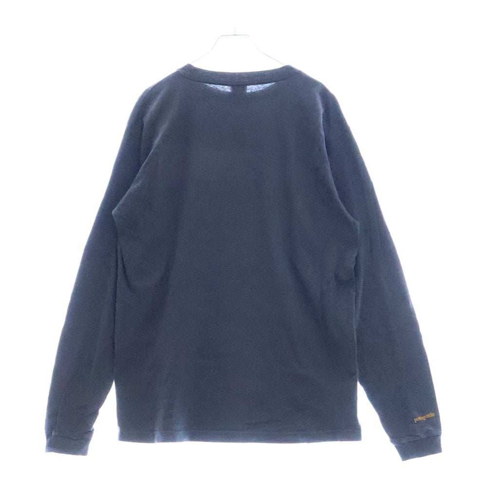 PATAGONIA(パタゴニア) 90s VINTAGE Beneficial T's ヴィンテージ ベネフィシャル長袖カットソー 長袖Tシャツ ロングスリーブカットソー ブラック