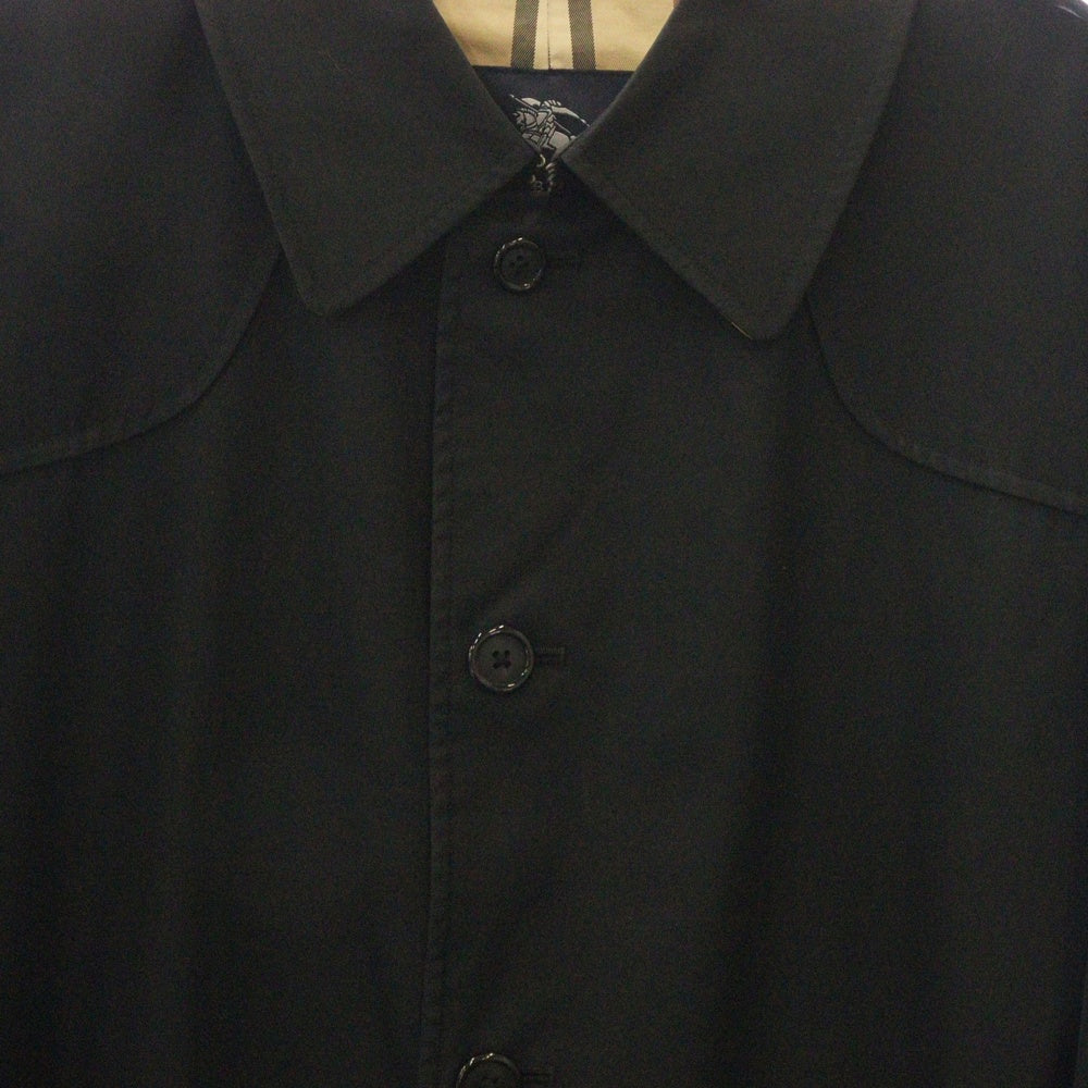 BURBERRY LONDON(バーバリーロンドン) TRENCH COAT トレンチコート 裏地チェック ブラック BJA04-551-09