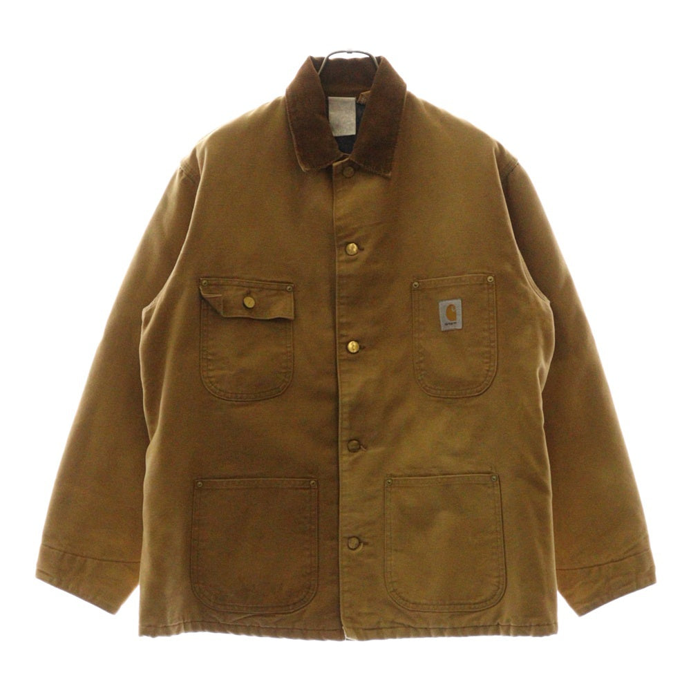 CARHARTT(カーハート) 90s VINTAGE ヴィンテージ ミシガンチョアコート ダックジャケット ブランケット付き ブラウン