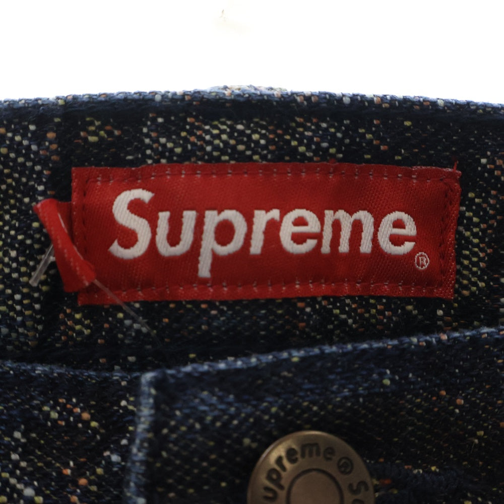SUPREME(シュプリーム) 23SS Archive Denim Jacquard Regular Jean アーカイブデニムジャガードレギュラージーンズ デニムパンツ ネイビー