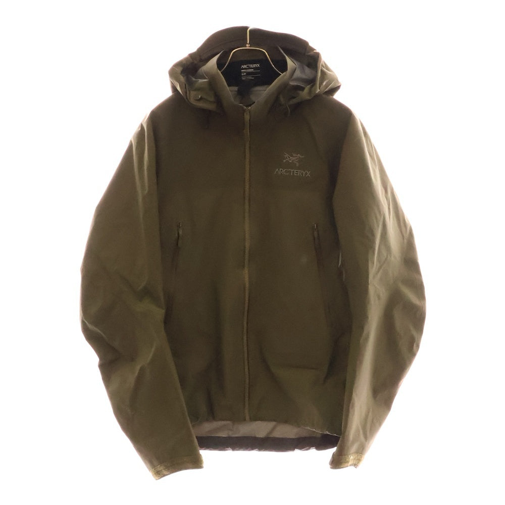 ARC'TERYX(アークテリクス) Beta AR Front Logo Nylon Mountain Jacket ベータAR フロントロゴ ナイロンマウンテンジャケット カーキ X000007082