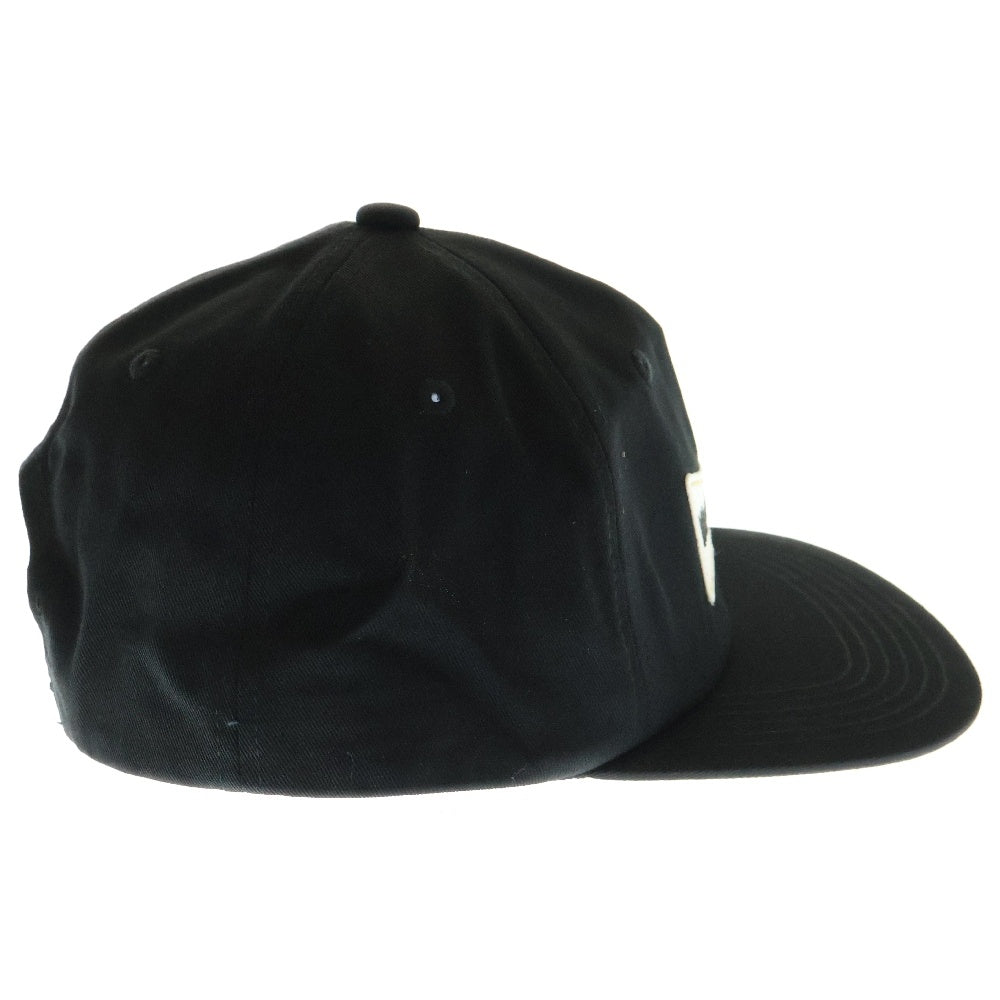 WASTED YOUTH(ウェイステッドユース) 5PANEL SNAPBACK CAP 5パネル スナップバック ロゴキャップ 帽子 ブラック