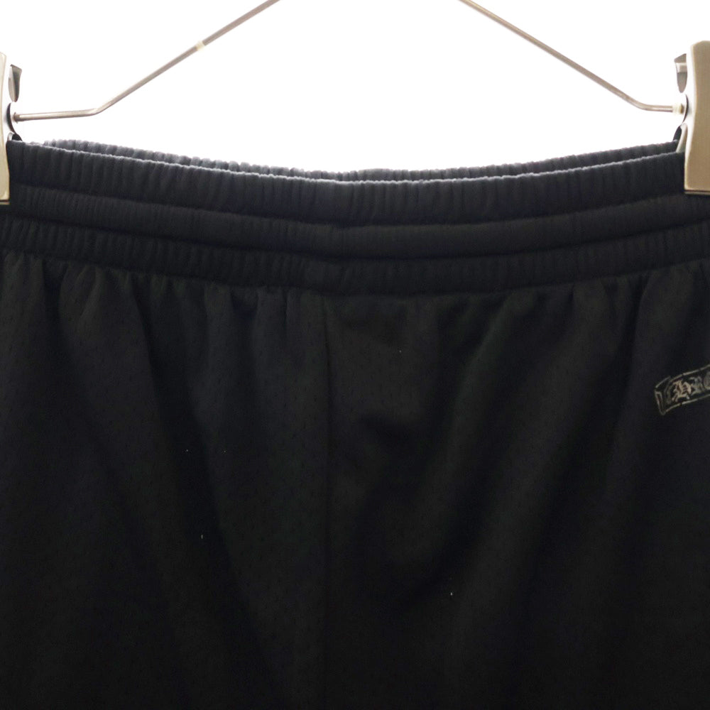 CHROME HEARTS(クロムハーツ) MESH VARSITY SHORTS CHプリントメッシュハーフパンツ ショーツ ブラック