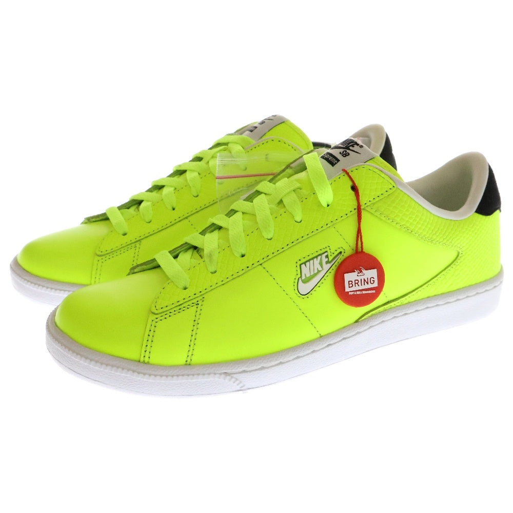 NIKE SB(ナイキエスビー) 【観賞用 2012年製】 ×SUPREME TENIIS CLASSIC シュプリーム テニスクラシック ローカットスニーカー シューズ イエロー 556045-710 US8.5/26.5cm