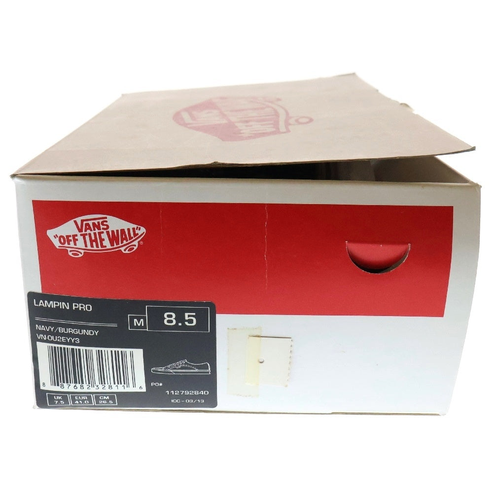 SUPREME(シュプリーム) 18SS ×Vans Crocodile Corduroy Lampin Pro VN-0U2EYY3 バンズ クロコダイルコーデュロイランピンプロ ローカットスニーカー シューズ US8.5/26.5cm