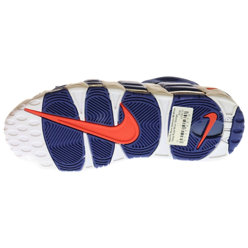 NIKE(ナイキ) AIR MORE UPTEMPO 96 921948-101 エアモアアップテンポ ハイカットスニーカー ホワイト/ブルー US11/29cm