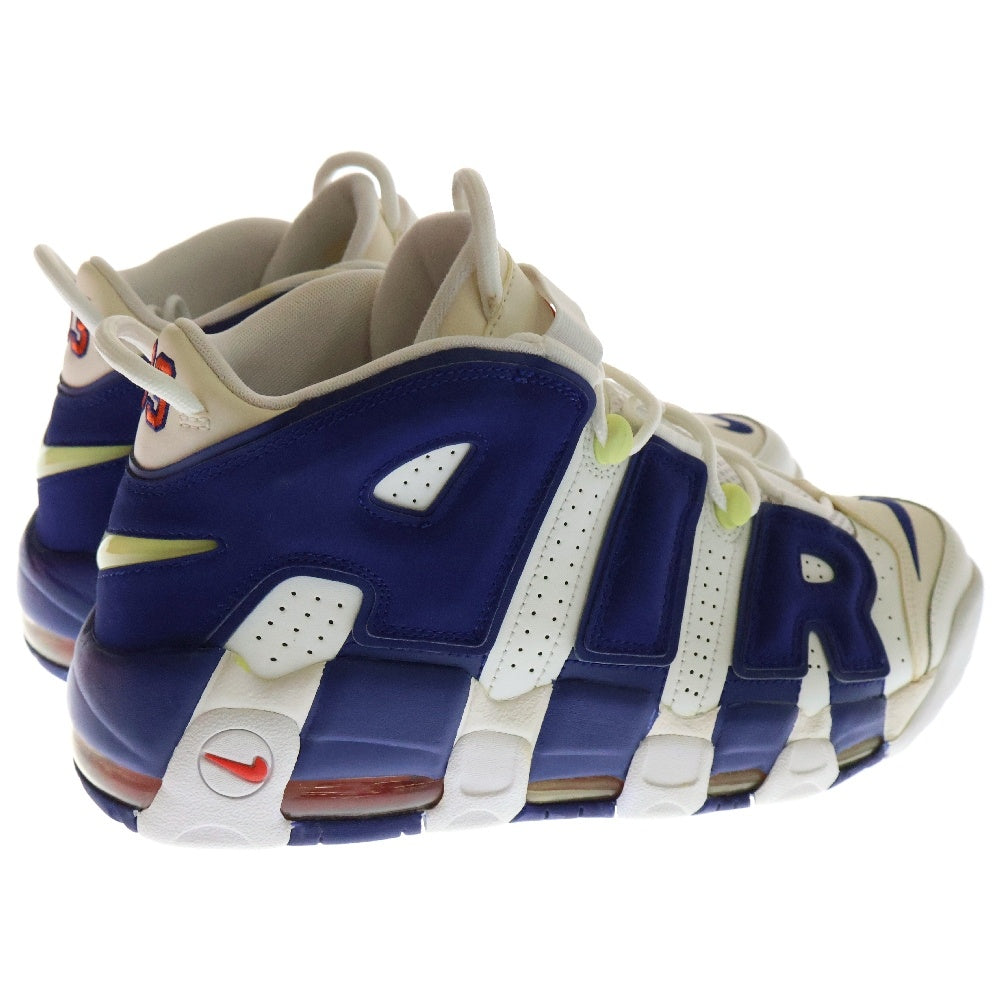 NIKE(ナイキ) AIR MORE UPTEMPO 96 921948-101 エアモアアップテンポ ハイカットスニーカー ホワイト/ブルー US11/29cm