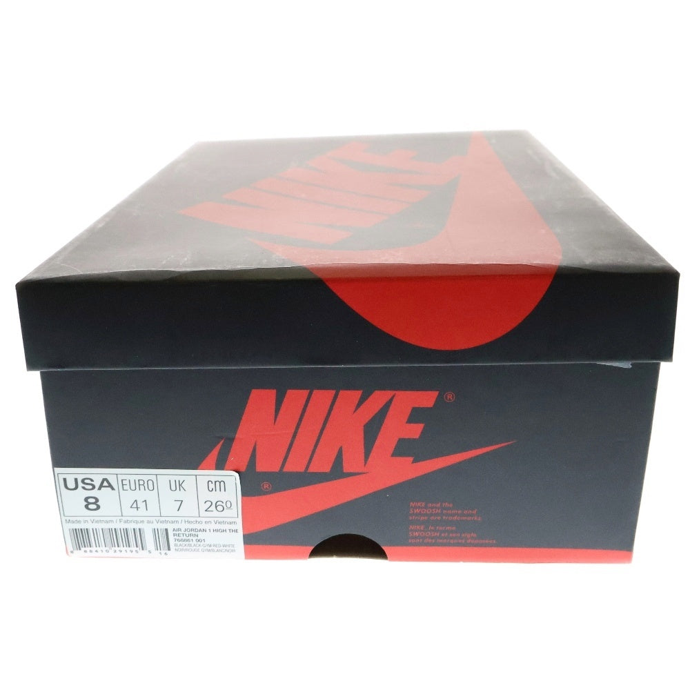 NIKE(ナイキ) AIR JORDAB 1.5 High The Return Gym Red/White 768861-001 エアジョーダン1.5 ハイ ザ リターン ハイカットスニーカー シューズ レッド/ブラック US8/26cm