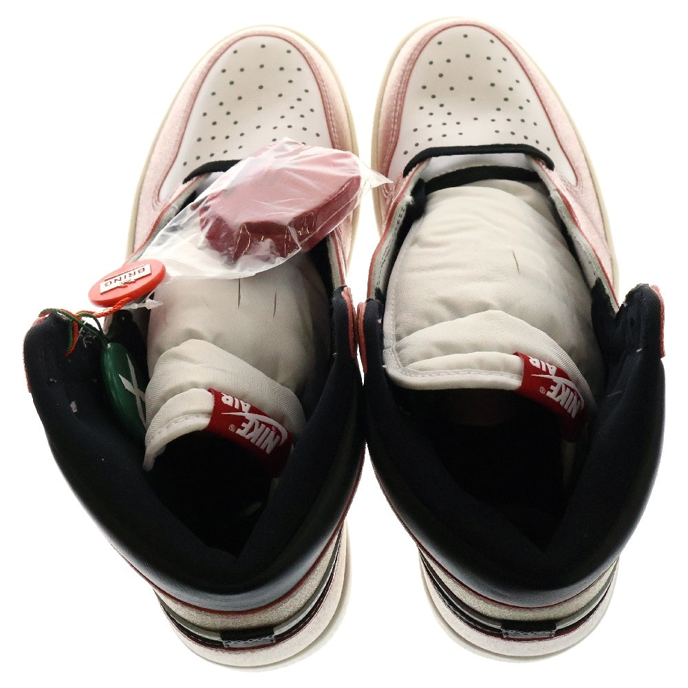 NIKE(ナイキ) ×Trophy Room AIR JORDAN 1 RETRO HIGH OG SP DA2728-100 トロフィールーム エアジョーダン シカゴ ハイカットスニーカー レッド/ホワイト US10.5/28.5cm