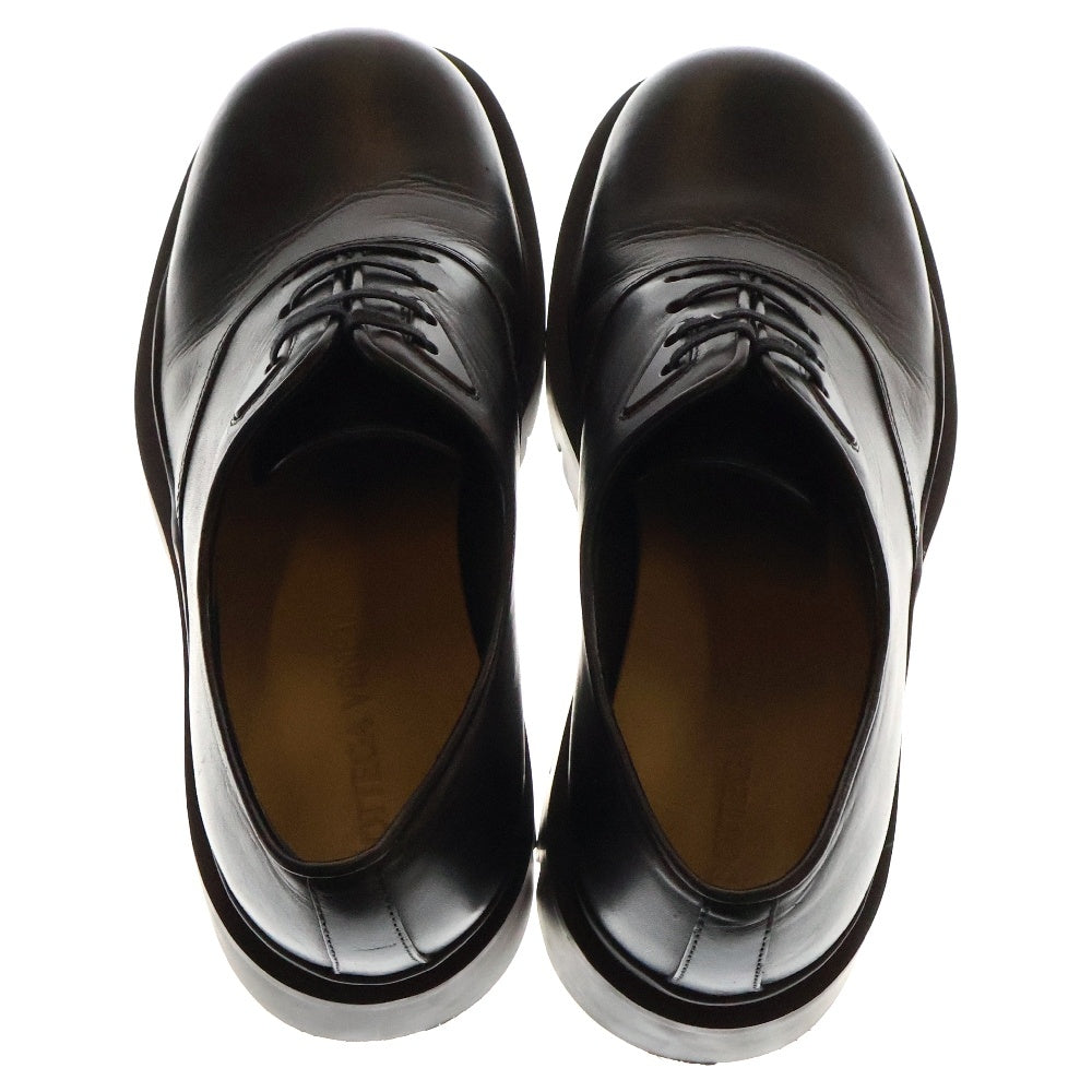 BOTTEGA VENETA(ボッテガヴェネタ) 23SS TIREタイヤロートップレースアップダービーシューズ 667073 ブラック