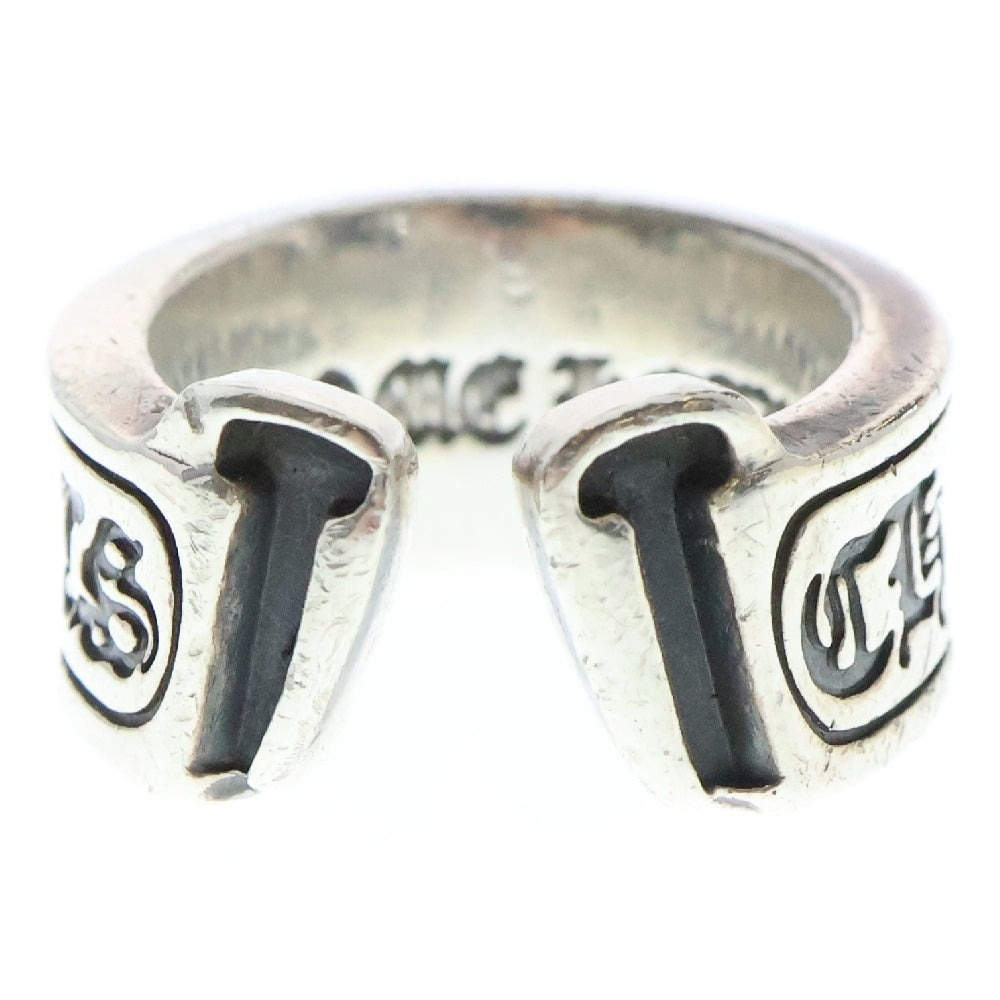 CHROME HEARTS(クロムハーツ) LG SCROLL LABEL ラージスクロールラベル リング シルバーBCA383