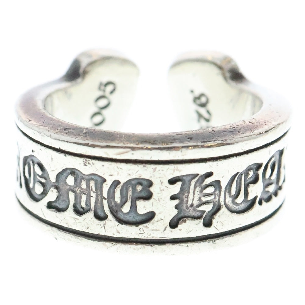 CHROME HEARTS(クロムハーツ) LG SCROLL LABEL ラージスクロールラベル リング シルバーBCA383