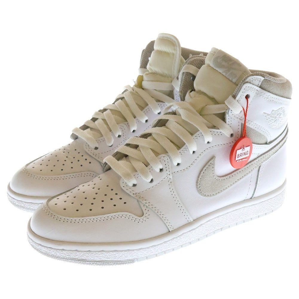 NIKE(ナイキ) AIR JORDAN 1 HIGH 85 NEUTRAL GREY BQ4422-100 エアジョーダン1 85 ニュートラルグレー ハイカットスニーカー シューズ US7/25cm