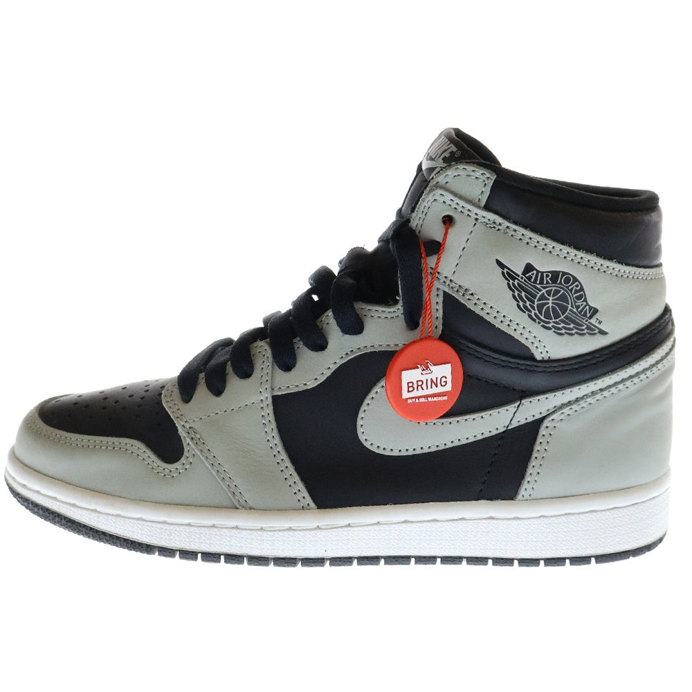 NIKE(ナイキ) AIR JORDAN 1 RETRO HIGH OG SHADOW 2.0 555088-035 エアジョーダン シャドウ ハイカットスニーカー シューズ グレー/ブラック US7/25cm