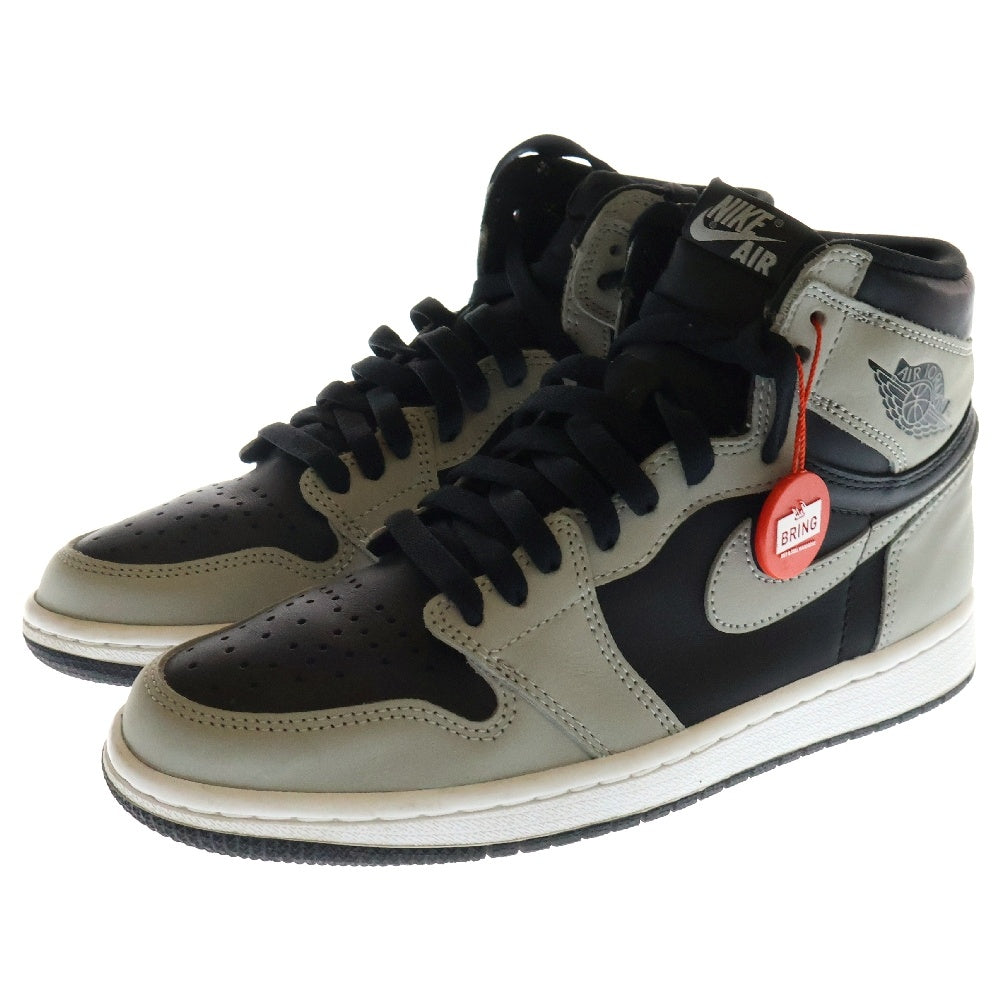 NIKE(ナイキ) AIR JORDAN 1 RETRO HIGH OG SHADOW 2.0 555088-035 エアジョーダン シャドウ ハイカットスニーカー シューズ グレー/ブラック US7/25cm
