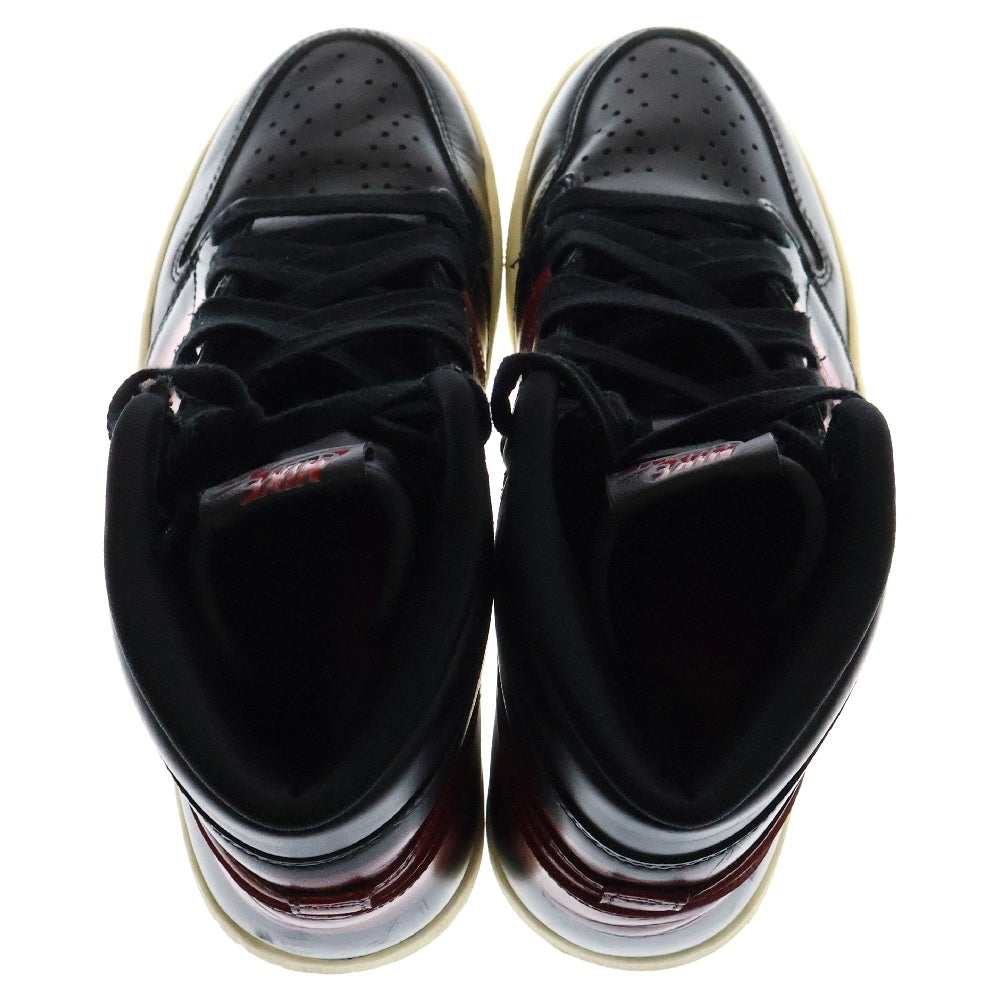 NIKE(ナイキ) AIR JORDAN 1 エアジョーダン1 レトロ ディフィアント クチュール ハイカットスニーカー ブラック/レッド US7/25cm BQ6682-006