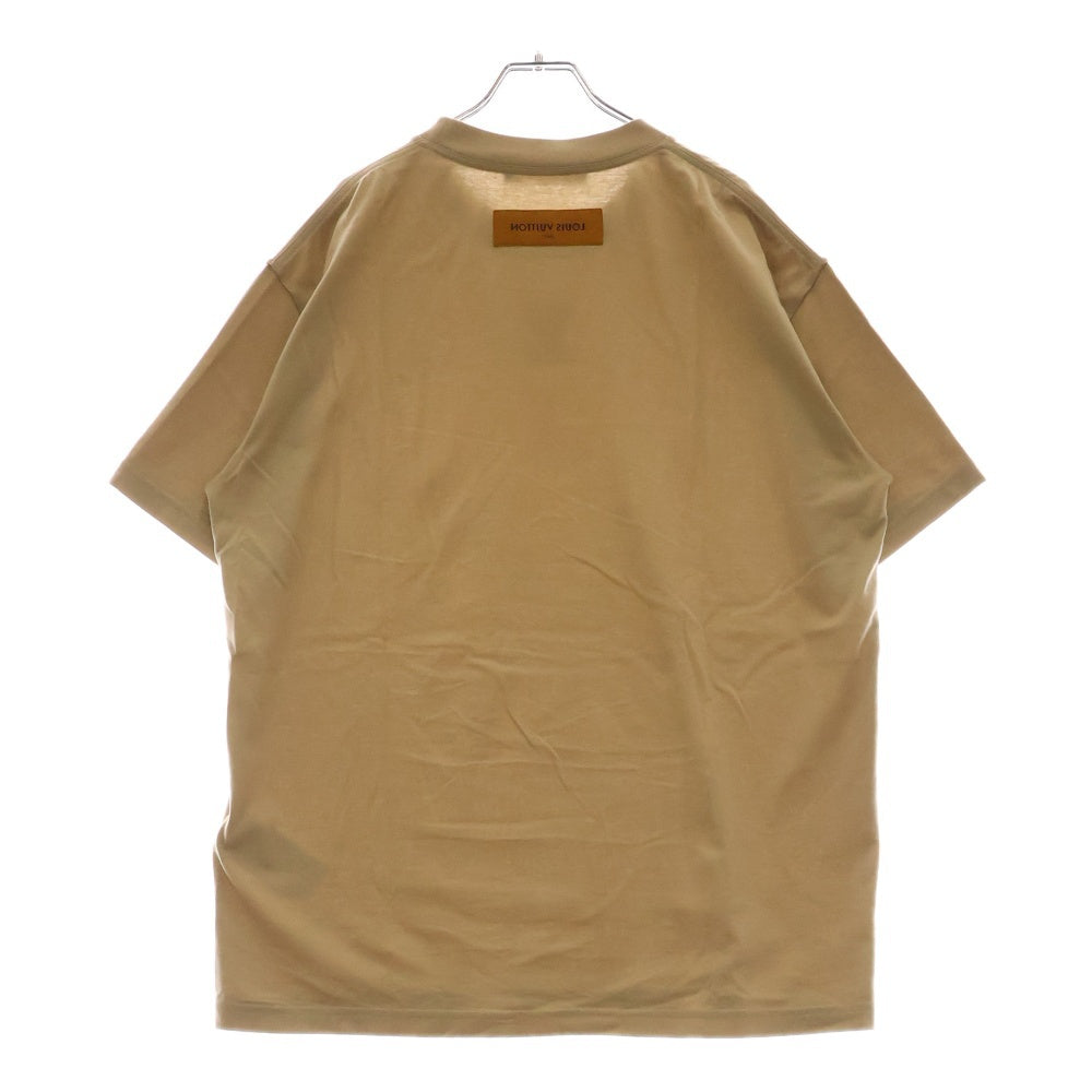 LOUIS VUITTON(ルイヴィトン) 25SS LVエンボスロゴインサイドアウト半袖Tシャツ 半袖カットソー ベージュ RM251MN DT3 HNY55W