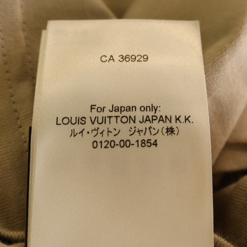 LOUIS VUITTON(ルイヴィトン) 25SS LVエンボスロゴインサイドアウト半袖Tシャツ 半袖カットソー ベージュ RM251MN DT3 HNY55W