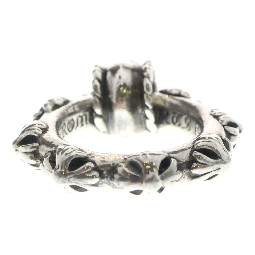 CHROME HEARTS(クロムハーツ) EWLP CRSアイウェアループ クロスバンドレザーブレードネックレストップ シルバー
