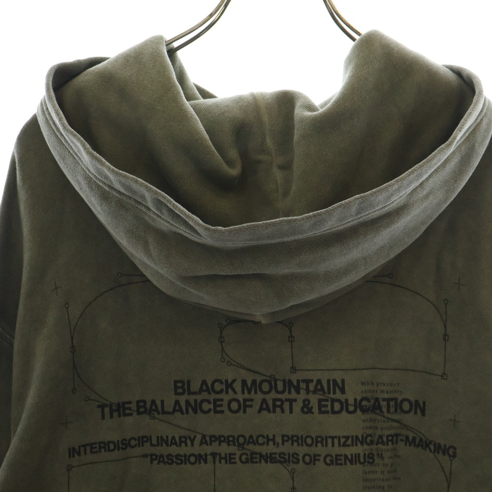 STAMPD(スタンプド) Mountain Oiled Wash Transit Hoodie Army Oil Wash sla-m3271hd-aow ロゴ ウォッシュ加工 プルオーバーパーカー フーディ グリーン