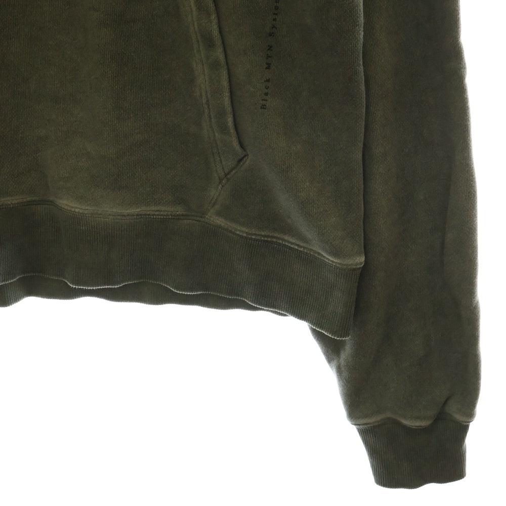 STAMPD(スタンプド) Mountain Oiled Wash Transit Hoodie Army Oil Wash sla-m3271hd-aow ロゴ ウォッシュ加工 プルオーバーパーカー フーディ グリーン