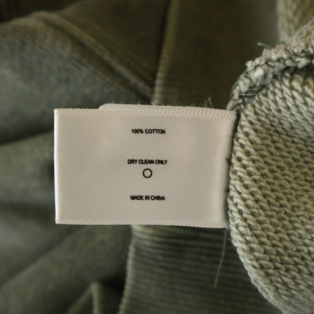 STAMPD(スタンプド) Mountain Oiled Wash Transit Hoodie Army Oil Wash sla-m3271hd-aow ロゴ ウォッシュ加工 プルオーバーパーカー フーディ グリーン