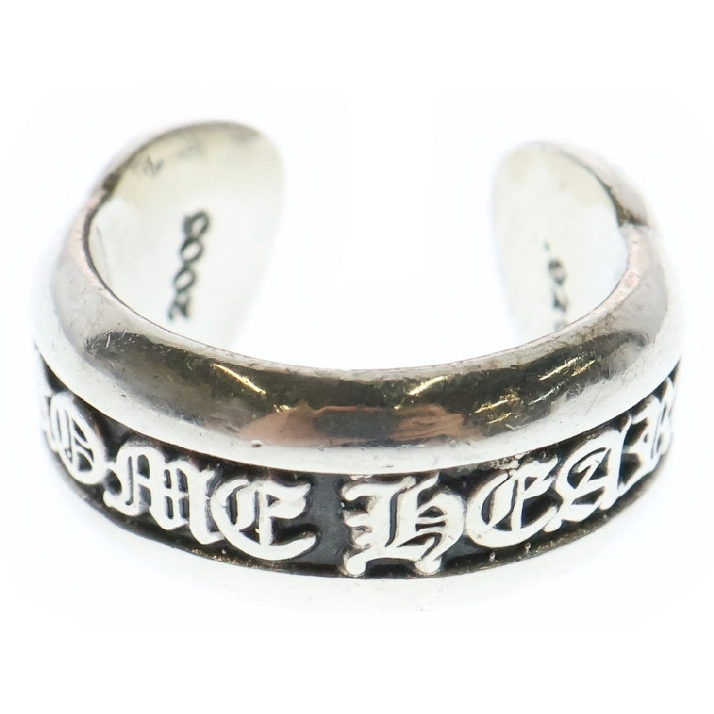 CHROME HEARTS(クロムハーツ) SM SCROLL LABEL スモールスクロールラベル リング シルバー BCA413