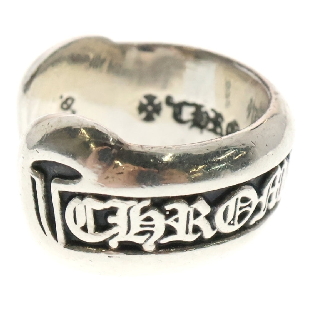 CHROME HEARTS(クロムハーツ) SM SCROLL LABEL スモールスクロールラベル リング シルバー BCA413