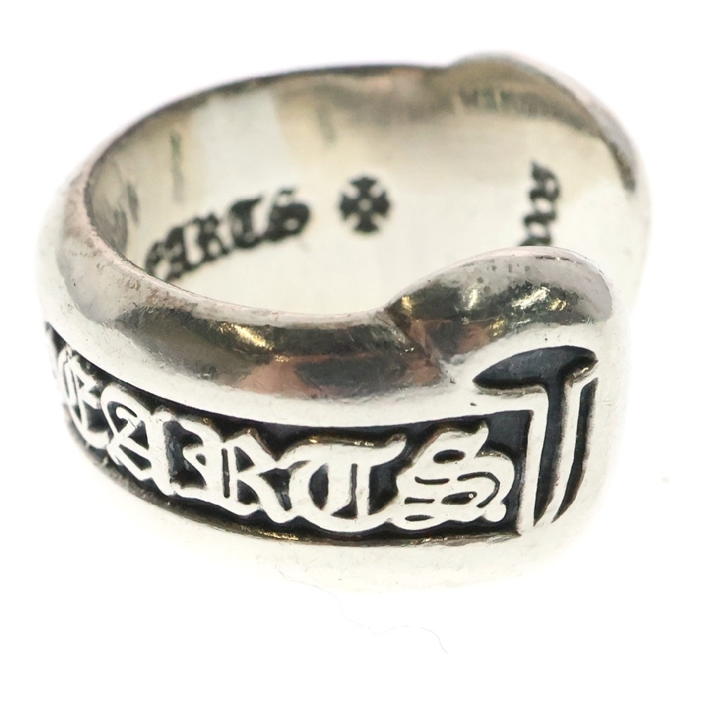 CHROME HEARTS(クロムハーツ) SM SCROLL LABEL スモールスクロールラベル リング シルバー BCA413