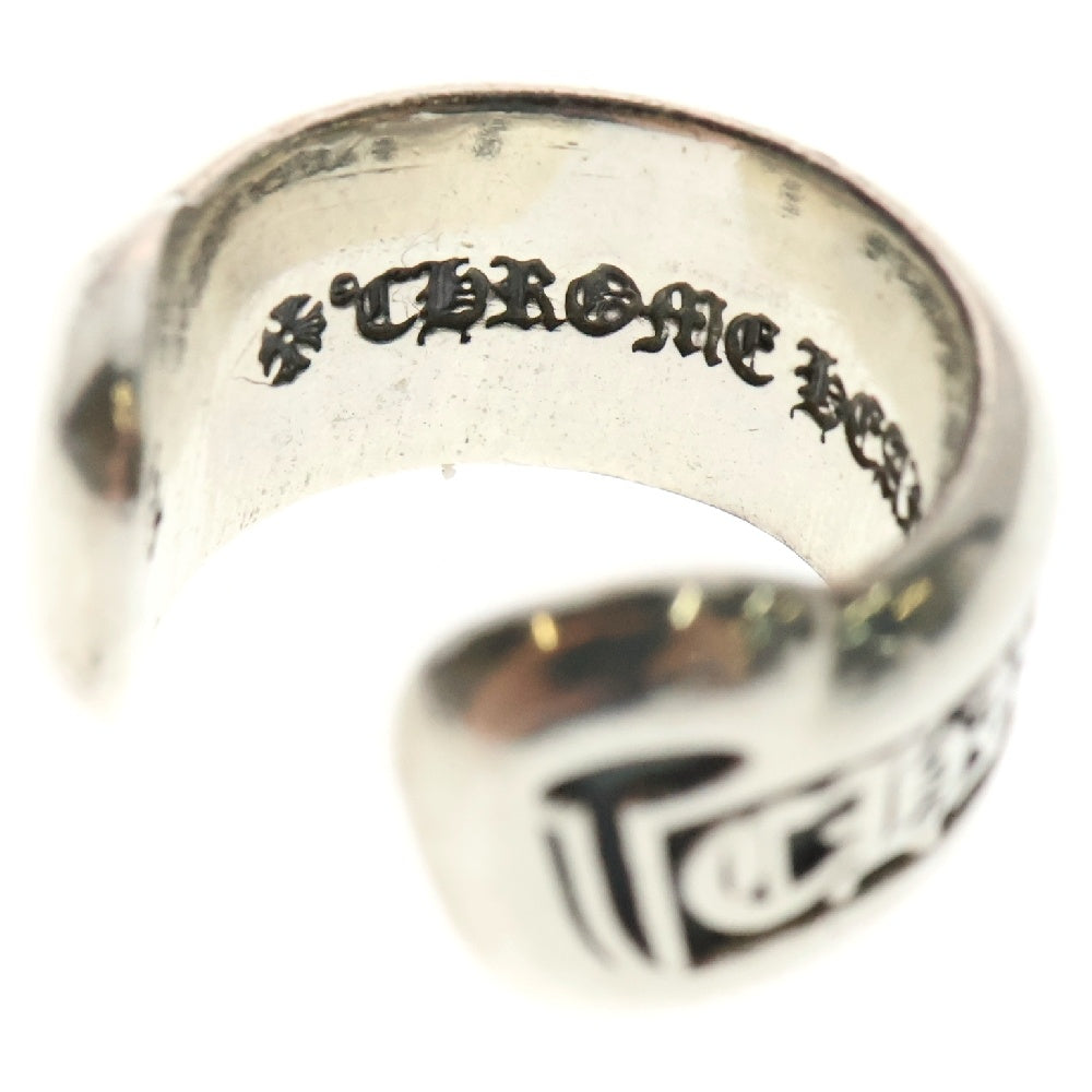 CHROME HEARTS(クロムハーツ) SM SCROLL LABEL スモールスクロールラベル リング シルバー BCA413