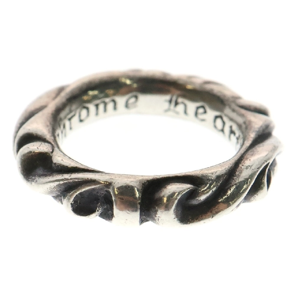 CHROME HEARTS(クロムハーツ) SCRL BAND スクロールバンド リング シルバー BCA351