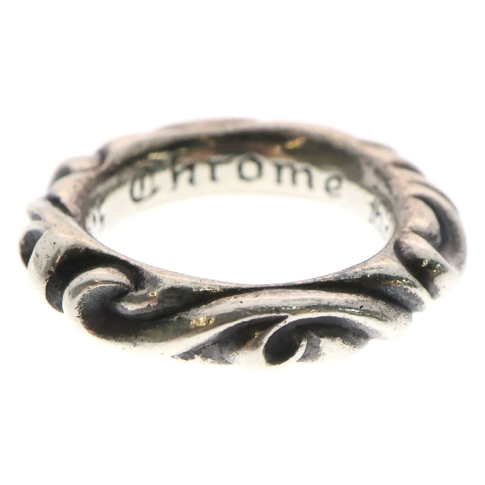 CHROME HEARTS(クロムハーツ) SCRL BAND スクロールバンド リング シルバー BCA351
