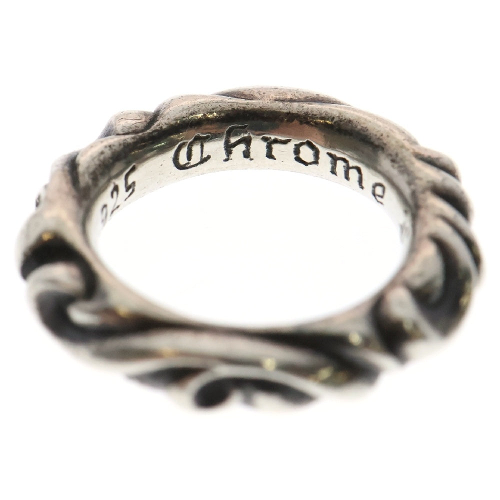 CHROME HEARTS(クロムハーツ) SCRL BAND スクロールバンド リング シルバー BCA351