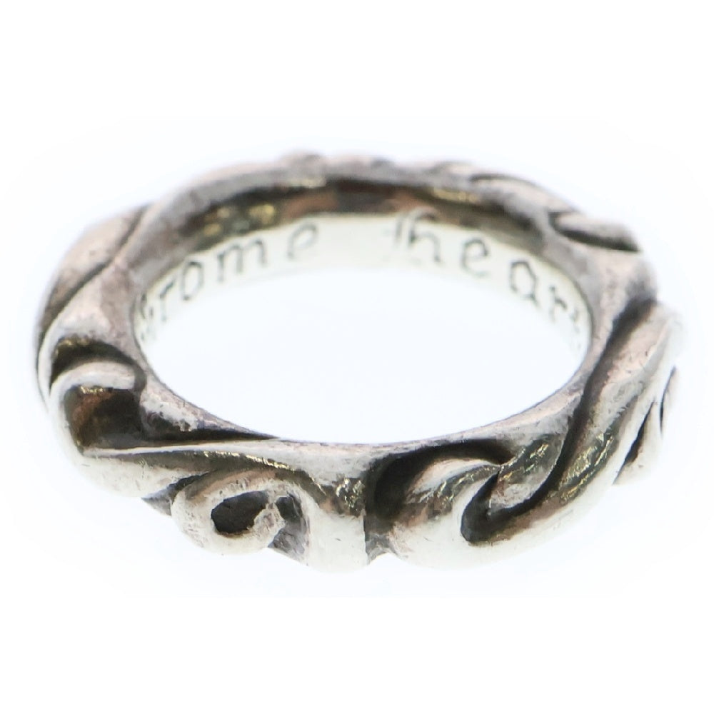 CHROME HEARTS(クロムハーツ) SCRL BAND スクロールバンド リング シルバー BCA351