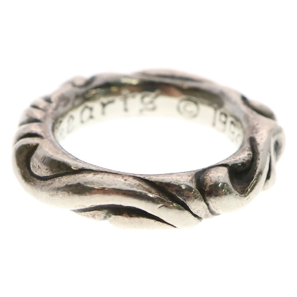 CHROME HEARTS(クロムハーツ) SCRL BAND スクロールバンド リング シルバー BCA351
