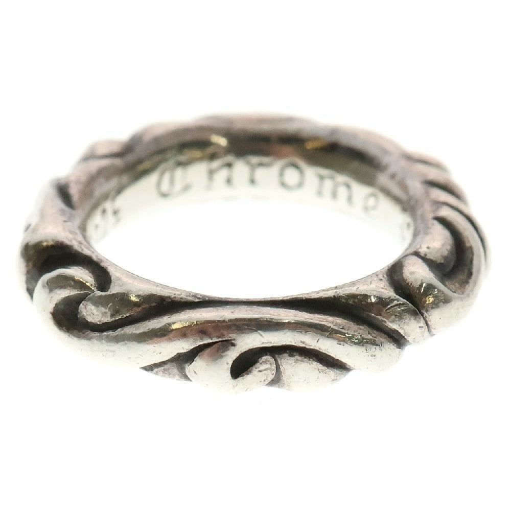 CHROME HEARTS(クロムハーツ) SCRL BAND スクロールバンド リング シルバー BCA351
