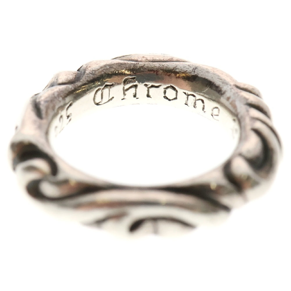 CHROME HEARTS(クロムハーツ) SCRL BAND スクロールバンド リング シルバー BCA351