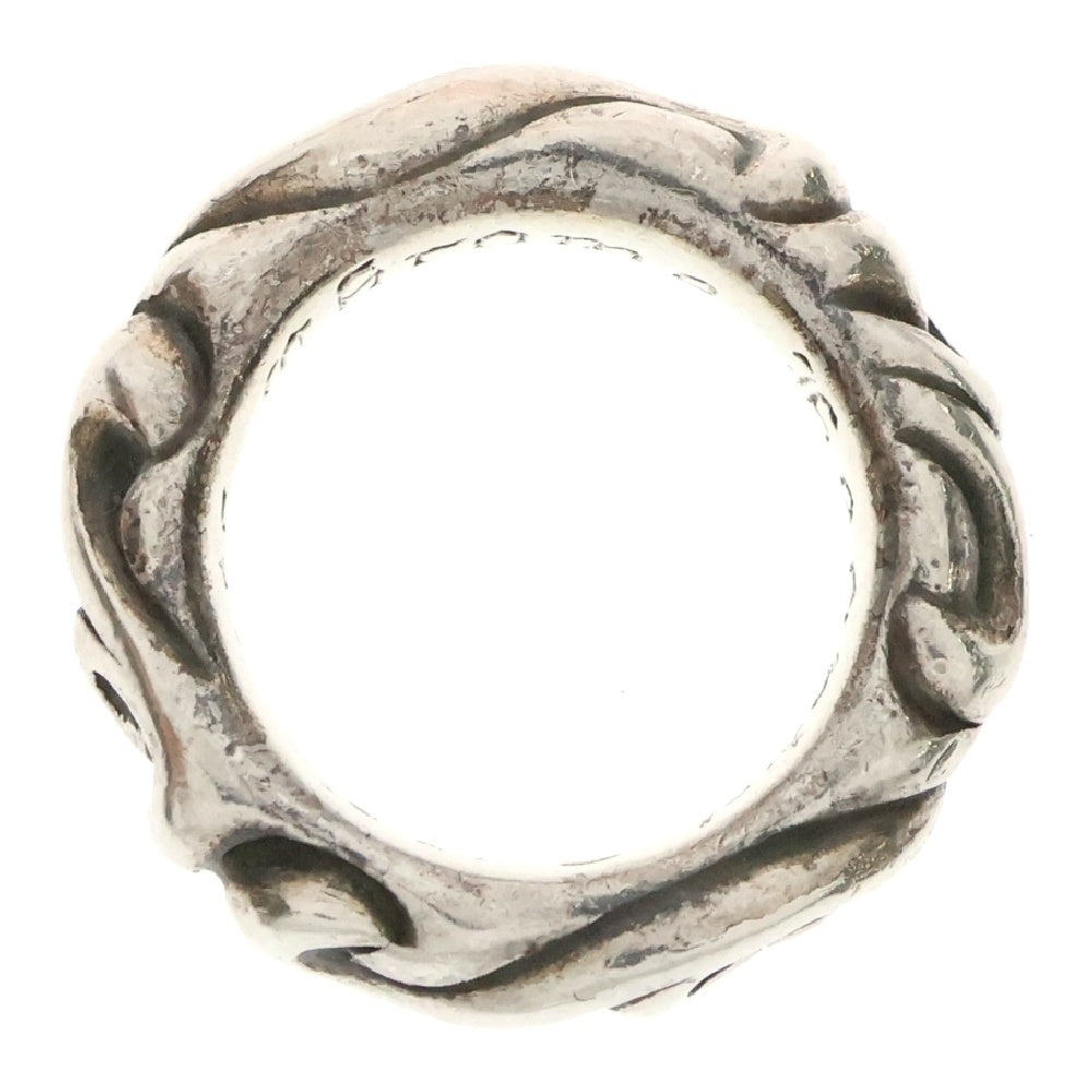 CHROME HEARTS(クロムハーツ) SCRL BAND スクロールバンド リング シルバー BCA351