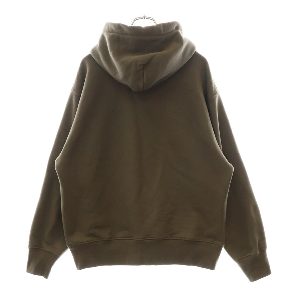 STONE ISLAND(ストーンアイランド) MARINA COTTON FLEECE HOODIE 8115638X5 コットンフリース ロゴ プルオーバーパーカー フーディ ブラウン