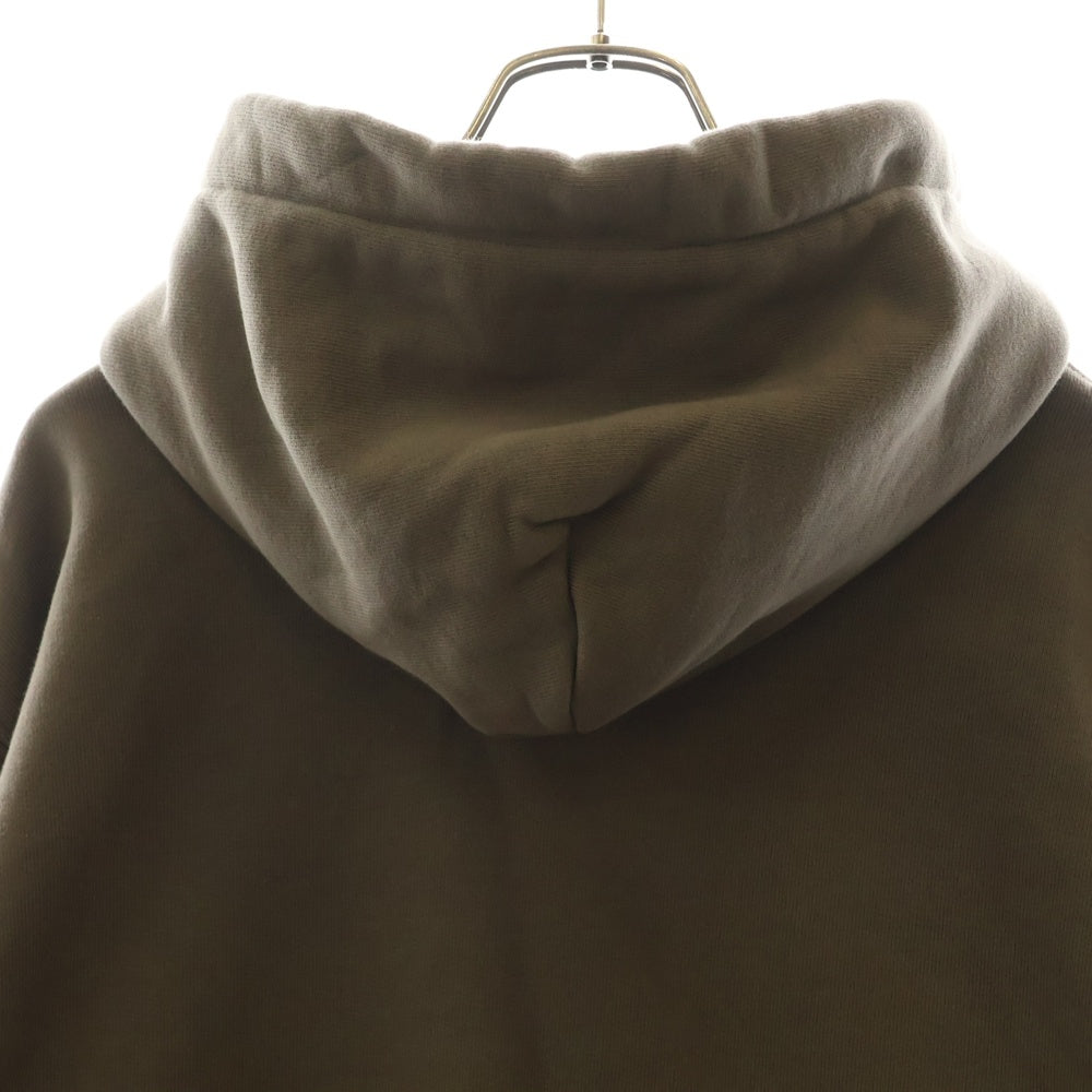 STONE ISLAND(ストーンアイランド) MARINA COTTON FLEECE HOODIE 8115638X5 コットンフリース ロゴ プルオーバーパーカー フーディ ブラウン