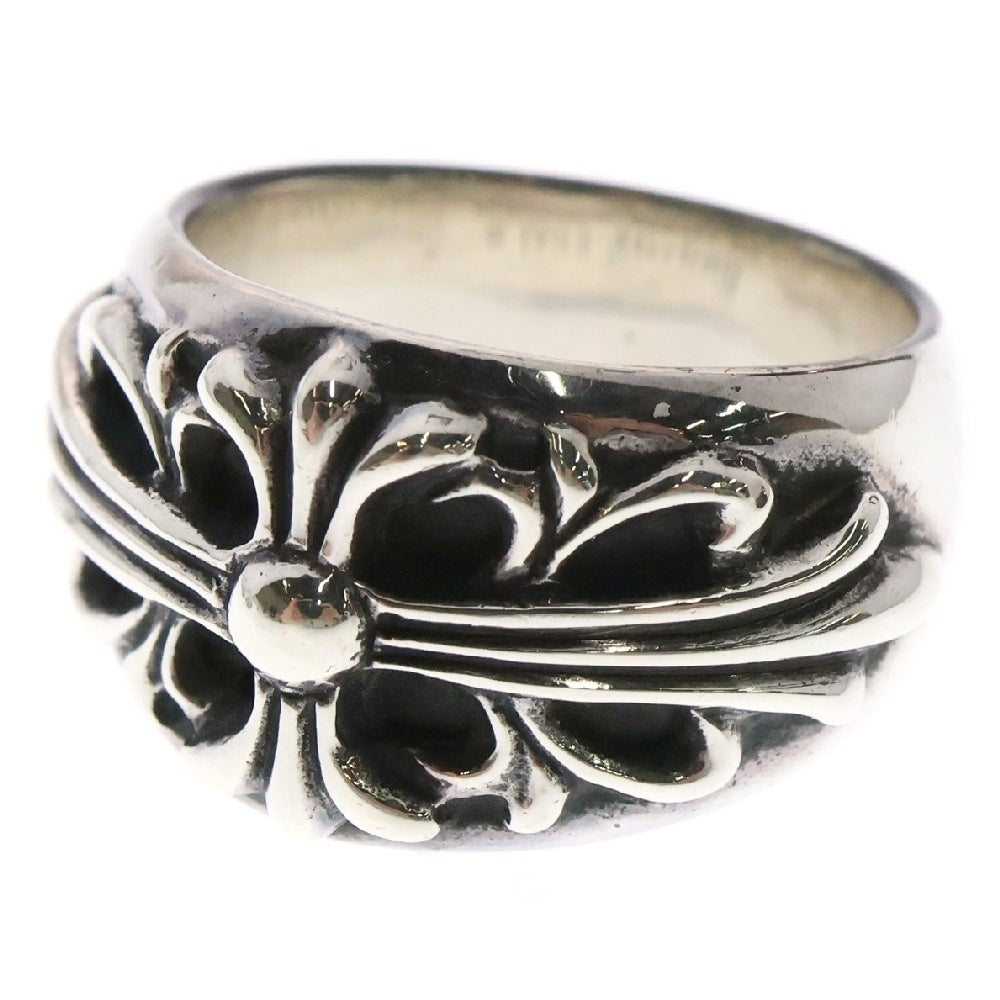 CHROME HEARTS(クロムハーツ) FLRL CRS フローラルクロス リング シルバー BCA346