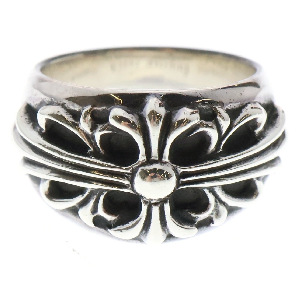 CHROME HEARTS(クロムハーツ) FLRL CRS フローラルクロス リング シルバー BCA346