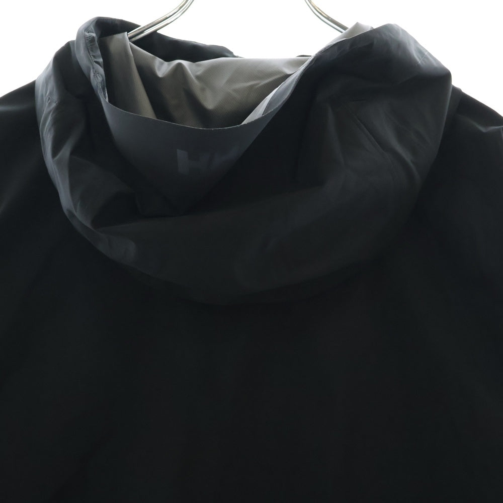 HELLY HANSEN(ヘリーハンセン) Front Logo Zip Nylon Jacket フロントロゴジップアップナイロンジャケット ブラック HH12511