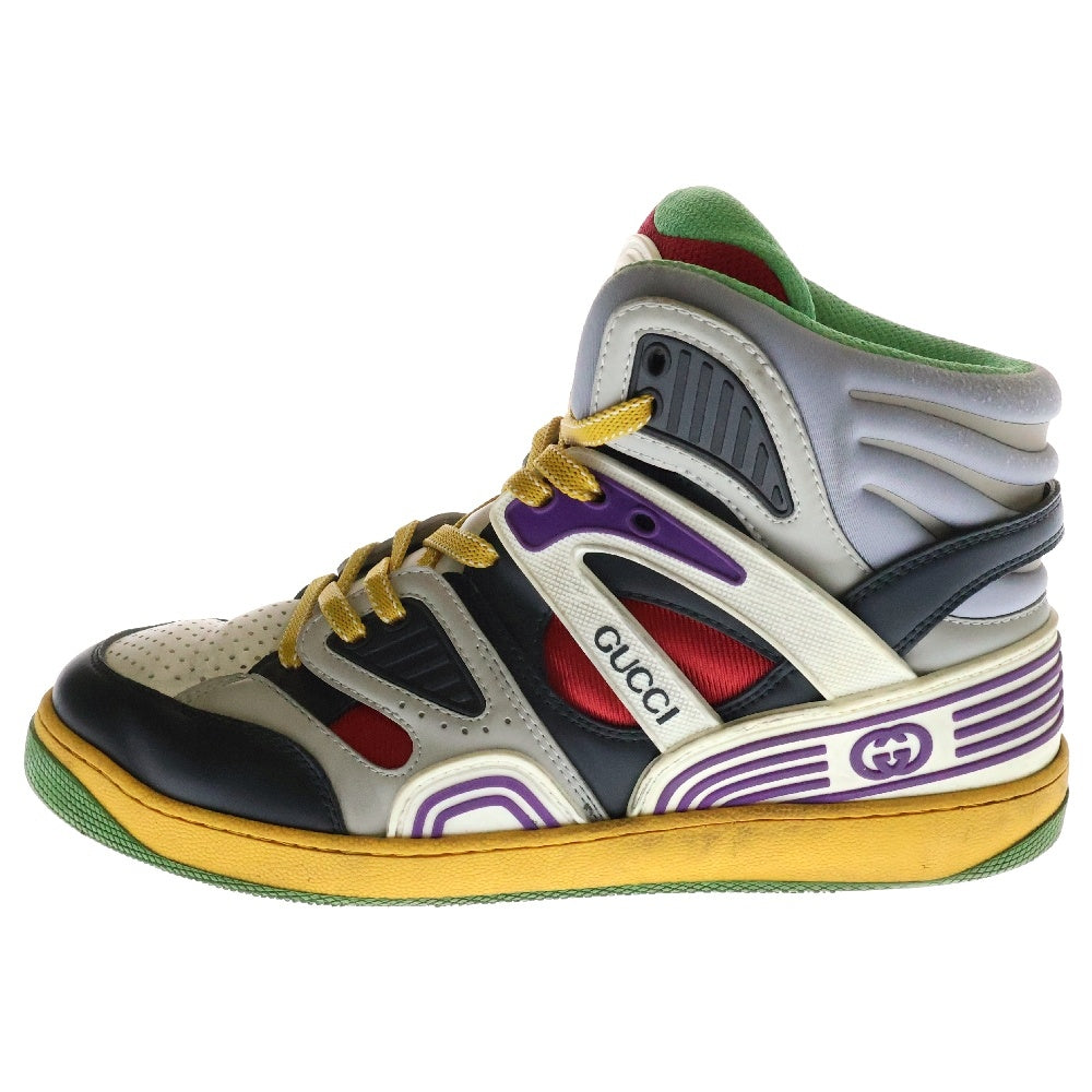 GUCCI(グッチ) インターロッキングGバスケットシューズ ハイカットスニーカー シューズ マルチカラー 661303