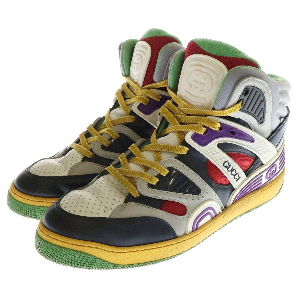 GUCCI(グッチ) インターロッキングGバスケットシューズ ハイカットスニーカー シューズ マルチカラー 661303