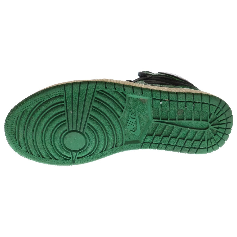 NIKE(ナイキ) AIR JORDAN 1 RETRO HIGH OG PINE GREEN 555088-030 エアジョーダン1 レトロ パイングリーン ハイカットスニーカー ブラック/グリーン US9.5/27.5cm