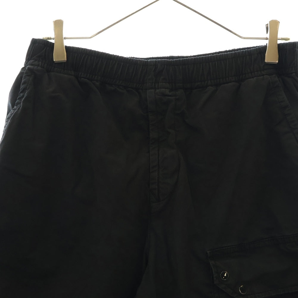 STONE ISLAND(ストーンアイランド) 24AW SUPIMA COTTON TWILL STRETCH-TC 811532910 スーピマコットン ツイルストレッチ カーゴパンツ ブラック